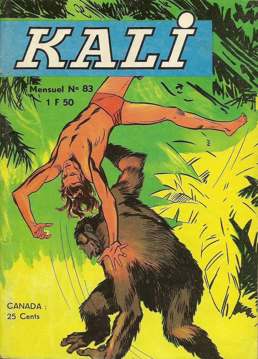 Scan de la Couverture Kali n 83